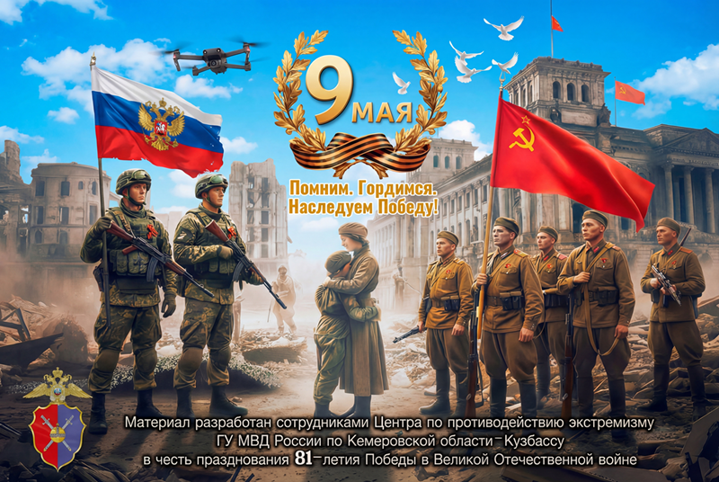 Помним. Гордимся. Наследуем Победу.